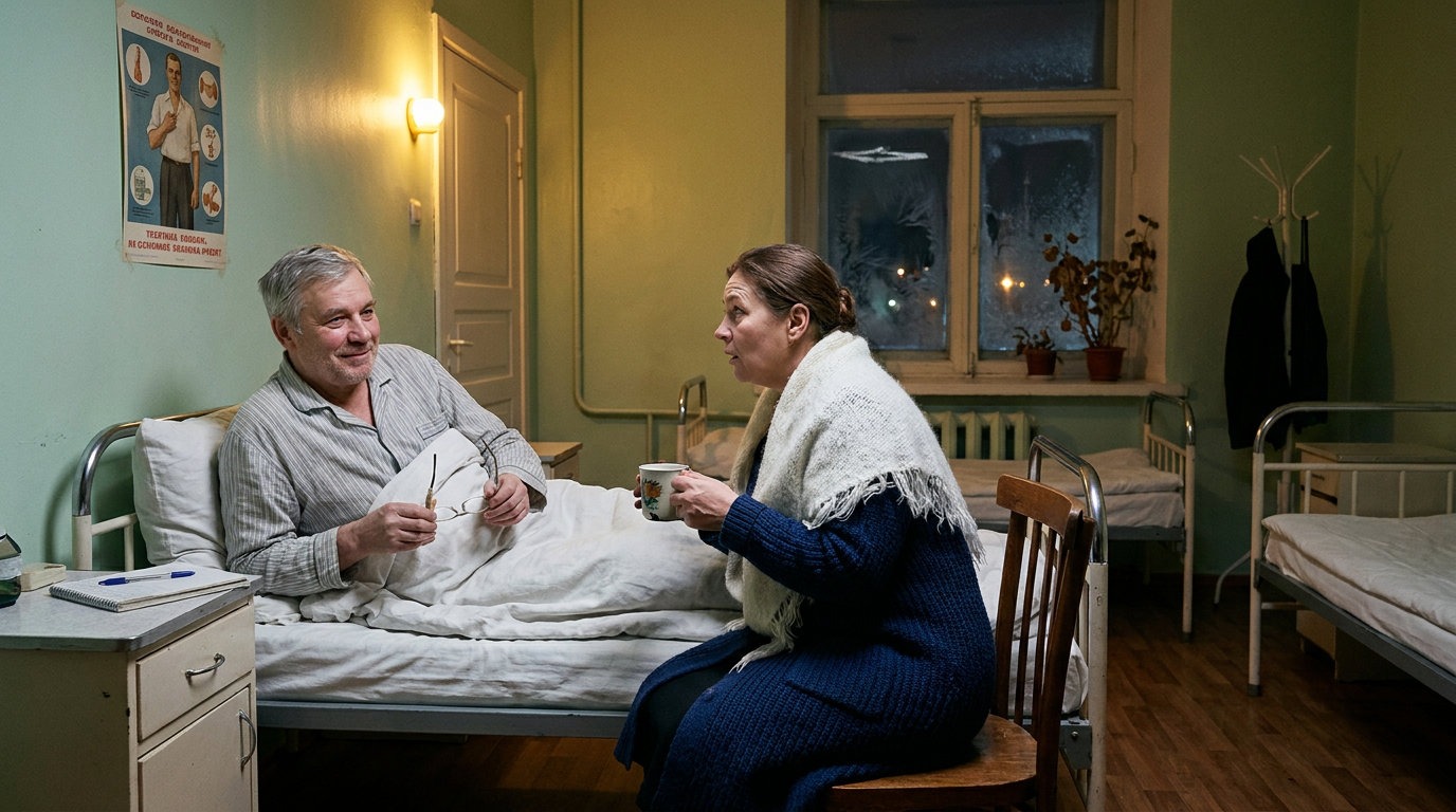В сельскую больницу привезли замерзшего бродягу. А когда он пришел в себя — у медсестры подкосились ноги